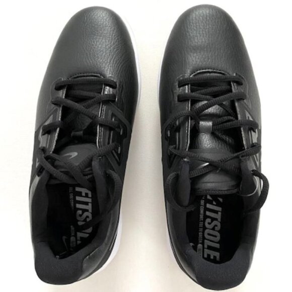 Nike AQ2197-001 Vapor Pro Golf Shoes Black White Metallic main image 6